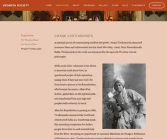 Vivekananda.org(Vivekananda Foundation) Screenshot