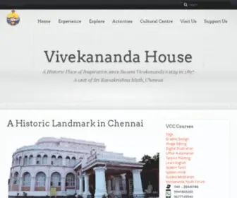 Vivekanandahouse.org(Vivekanandahouse) Screenshot