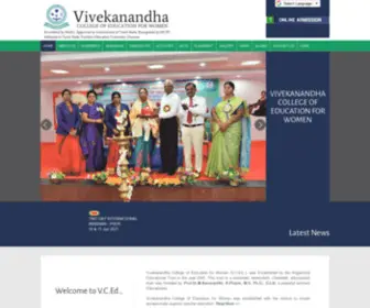 Vivekanandhacollegeofeducation.org(Vivekanandhacollegeofeducation) Screenshot