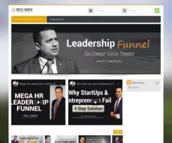 Vivekbindra.in(Everything About Entrepreneurship programme by Dr) Screenshot