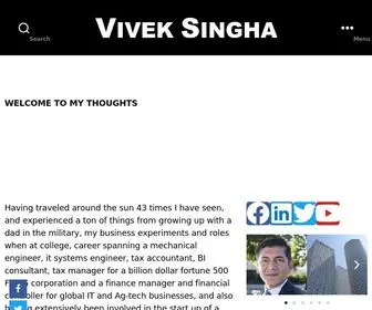 Viveksingha.com(My thoughts) Screenshot