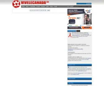 Vivelecanada.ca(Vive Le Canada) Screenshot