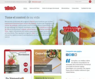 Vivemas.la(Bienvenido al sitio web del programa Vive) Screenshot