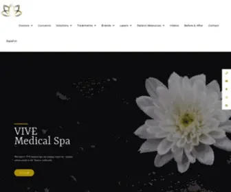 Vivemedicalspa.com(VIVE Medical Spa) Screenshot