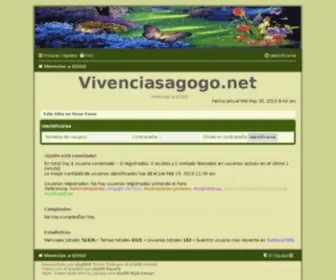 Vivenciasagogo.net(Información) Screenshot