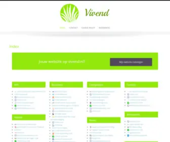 Vivend.nl(Index) Screenshot