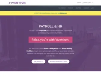 Viventium.com(Flexible human capital management (HCM)) Screenshot