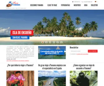Vivepanama.es(Viajes a Panama) Screenshot