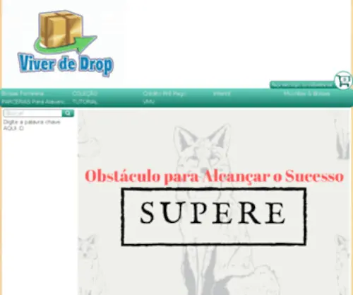 Viverdedrop.com.br(Viverdedrop) Screenshot