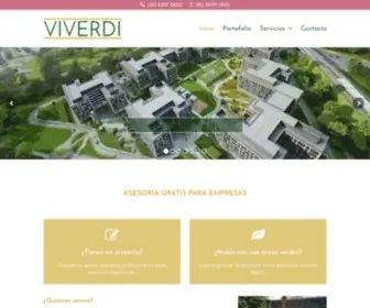 Viverdimexico.com(Bienvenidos a VIVERDI) Screenshot