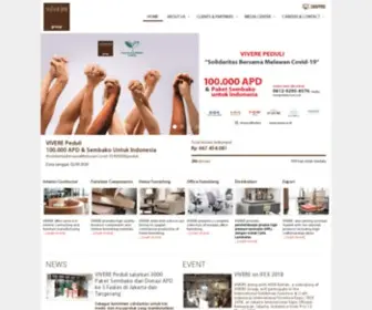 Vivere.co.id(VIVERE Group) Screenshot