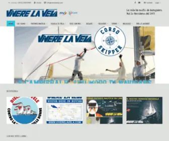 Viverelavela.com(Scuola di vela VLV) Screenshot