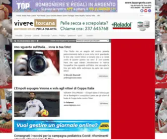 Viveretoscana.it(Notizie del 31 ottobre 2020 • Vivere Toscana notizie per la città e il territorio) Screenshot