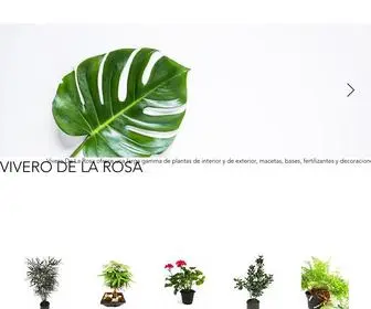 Viverodelarosa.com(Tienda De Plantas) Screenshot