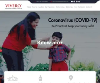 Viverointernational.com(Best Preschool & Childcare Center) Screenshot
