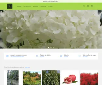 Viverolasmagnolias.com.ar(Tienda Online de Vivero Las Magnolias) Screenshot