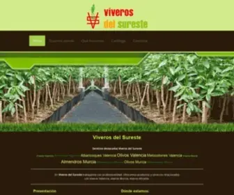 Viverosdelsureste.es(Viveros Valencia) Screenshot