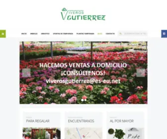 Viverosgutierrez.com(Viveros Gutierrez) Screenshot