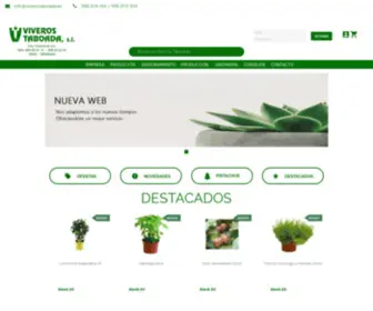 Viverostaboada.es(Viveros Taboada) Screenshot