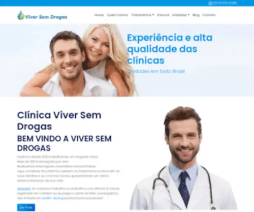 Viversemdroga.com.br(Viversemdroga) Screenshot