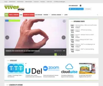 Vives.nl(Onderwijswijs & ICT Nieuwsplatform) Screenshot
