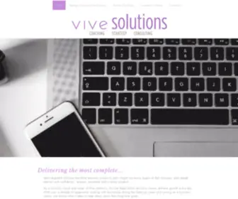 Vivesolutions.org(Home) Screenshot