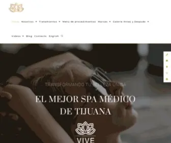 Vivespamedico.com(Vive Spa Médico) Screenshot