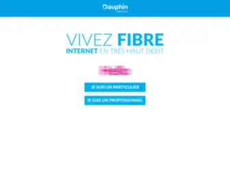 VivezFibre.com(VIVEZ FIBRE avec DAUPHIN TELECOM) Screenshot