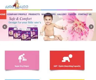 Vivia.co.in(Diaper Manufacturing Companies in India) Screenshot