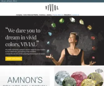 Vivialdiamonds.com(Vivial) Screenshot