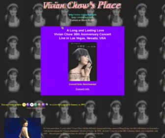 Vivianchow.info(Vivian Chow's Place) Screenshot