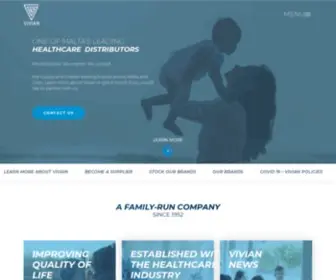 Viviancorp.com(Together through life) Screenshot