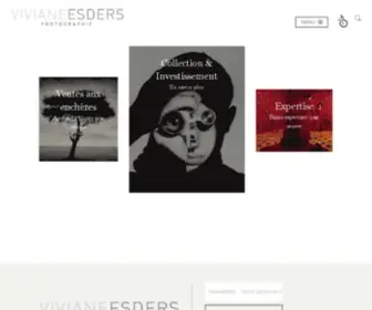 Viviane-Esders.com(Webzine) Screenshot