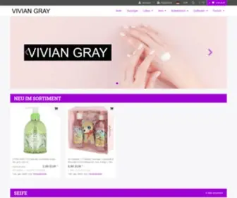 Viviangray.shop(Edle Pflegeprodukte & zeitlose Eleganz Made in Germany) Screenshot