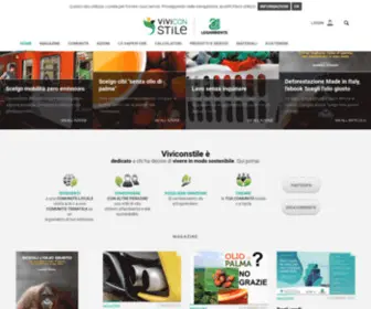 Viviconstile.org(Vivi con stile) Screenshot