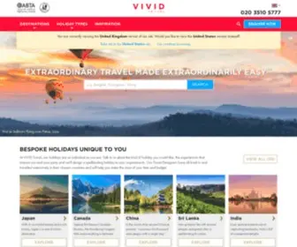 Vivid.travel(Inspirational Trips to Asia) Screenshot