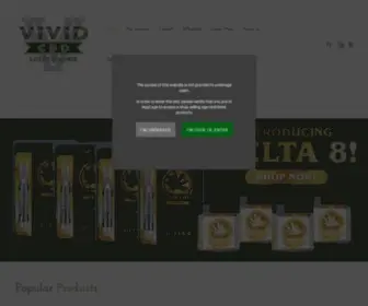 Vividcbds.com(Vivid CBD) Screenshot