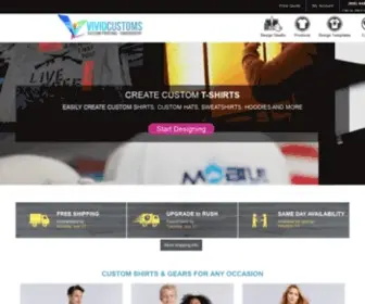 Vividcustoms.com(Vivid Customs) Screenshot