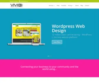 Vividdd.com(WordPress & Squarespace Website Design & SEO) Screenshot