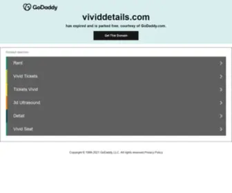 Vividdetails.com(Forsale Lander) Screenshot