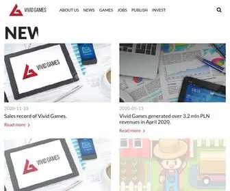 Vividgames.com(Vivid Games) Screenshot