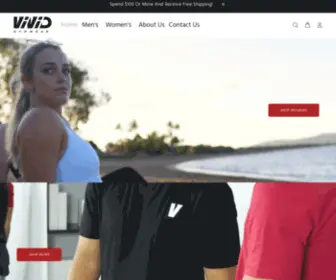 Vividgymwear.com(Vivid Gymwear) Screenshot