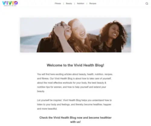 Vividhealth.blog(Vivid Health Blog) Screenshot