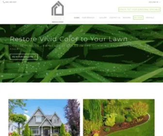 Vividlawns.com(Lawn Care Atlanta) Screenshot