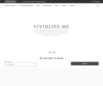 Vividlife.me(Online community) Screenshot