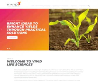 Vividlifesci.com(Vivid Life Sciences) Screenshot