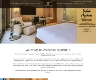 Vividushotels.com(4 Star Hotels in Bangalore near Race Course Road) Screenshot