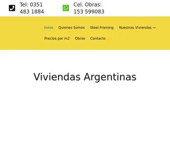 Viviendasargentinas.com(Inicio) Screenshot