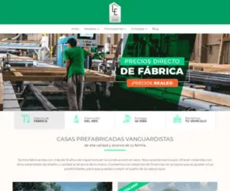 Viviendaslaesperanza.com(Casas Prefabricadas) Screenshot