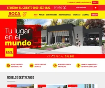 Viviendasroca.com.ar(Viviendas Roca) Screenshot